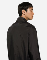 Technical fabric jacket with tag -  | Dolce & Gabbana