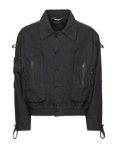 Lined bomber jacket with patch pockets -  | Dolce & Gabbana