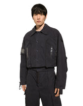 Lined bomber jacket with patch pockets -  | Dolce & Gabbana