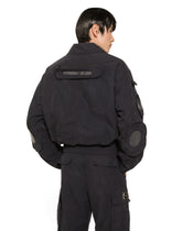 Lined bomber jacket with patch pockets -  | Dolce & Gabbana