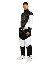Zip-up nylon jacquard jacket with DG logo -  | Dolce & Gabbana