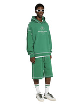 Jersey hoodie with print and embroidery -  | Dolce &amp; Gabbana