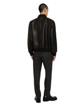 Leather Jacket -  | Dolce &amp; Gabbana
