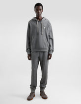 Cotton hoodie with plaque -  | Dolce &amp; Gabbana