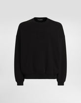 Cotton sweatshirt with logo -  | Dolce &amp; Gabbana