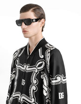 Bandanna-print silk bomber jacket -  | Dolce &amp; Gabbana