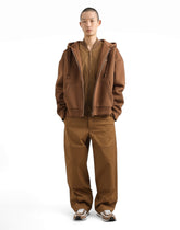 Technical fabric bomber jacket with tag -  | Dolce &amp; Gabbana