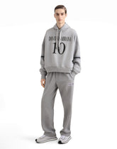 Cotton hoodie with tag -  | Dolce &amp; Gabbana