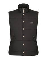 Nylon vest with branded tag -  | Dolce & Gabbana