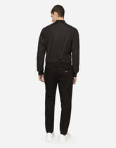 Nylon jacket with branded tag -  | Dolce & Gabbana