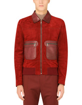 Suede jacket -  | Dolce &amp; Gabbana