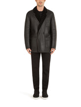 Shearling pea coat -  | Dolce &amp; Gabbana
