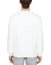 JERSEY SWEATSHIRT WITH DG LOGO PRINT -  | Dolce &amp; Gabbana
