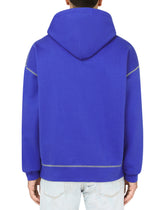 Hoodie with the 3D DG logo print -  | Dolce & Gabbana