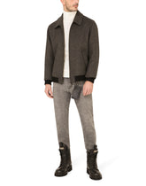Wool houndstooth jacket -  | Dolce & Gabbana