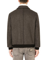 Wool houndstooth jacket -  | Dolce & Gabbana