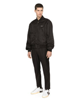 Nylon jacket with branded tag -  | Dolce & Gabbana