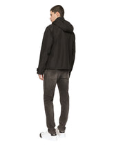 Nylon jacket with hood and branded plate -  | Dolce & Gabbana