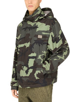 Camouflage-print nylon jacket -  | Dolce & Gabbana