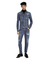 Stretch denim jacket -  | Dolce &amp; Gabbana