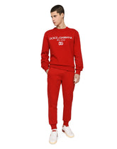 Jersey sweatshirt with DG embroidery -  | Dolce &amp; Gabbana