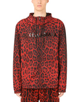 Leopard-print nylon jacket -  | Dolce &amp; Gabbana