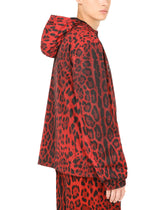 Leopard-print nylon jacket -  | Dolce &amp; Gabbana