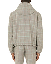 Reversible leather jacket with DG patch -  | Dolce & Gabbana