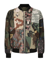 Patchwork jacket with patch -  | Dolce & Gabbana