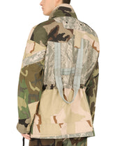 Camouflage patchwork safari jacket -  | Dolce & Gabbana