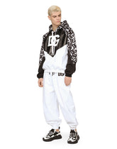 Technical jersey hoodie with DG patch -  | Dolce & Gabbana