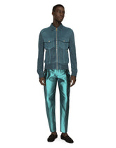 Perforated suede jacket -  | Dolce &amp; Gabbana