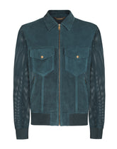 Perforated suede jacket -  | Dolce &amp; Gabbana