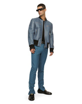 Bonded lambskin jacket -  | Dolce &amp; Gabbana