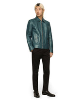 Leather jacket -  | Dolce & Gabbana