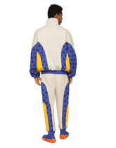 Cotton jacket with embroidered patch and print -  | Dolce &amp; Gabbana