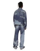 Stretch patchwork denim jacket -  | Dolce &amp; Gabbana