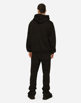 Jersey hoodie with DG embroidery -  | Dolce & Gabbana