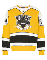 Jersey sweatshirt with Dolce&amp;Gabbana print -  | Dolce &amp; Gabbana