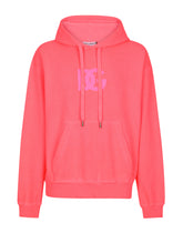 JERSEY HOODIE WITH DG LOGO PRINT -  | Dolce & Gabbana
