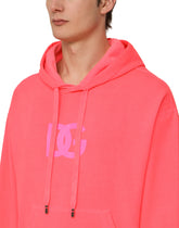 JERSEY HOODIE WITH DG LOGO PRINT -  | Dolce & Gabbana
