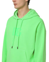 JERSEY HOODIE WITH DG LOGO PRINT -  | Dolce &amp; Gabbana