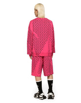 Round-neck jersey sweatshirt with DG heart print -  | Dolce & Gabbana