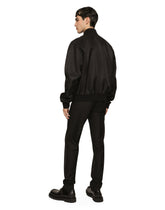 Nylon jacket with branded tag -  | Dolce &amp; Gabbana