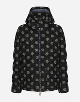 Quilted jacquard jacket with DG Monogram design -  | Dolce & Gabbana