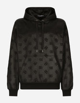 Hoodie with embossed DG logo -  | Dolce &amp; Gabbana