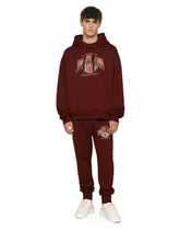 Jersey hoodie with DG logo print -  | Dolce & Gabbana