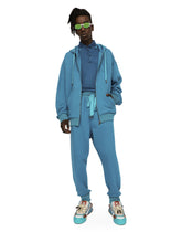 Zip-up hoodie with embossed tag -  | Dolce & Gabbana