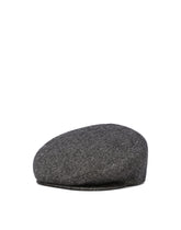 Herringbone wool-blend flat cap -  | Dolce & Gabbana