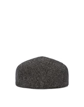 Herringbone wool-blend flat cap -  | Dolce & Gabbana